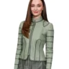 Sophie Turner Film Festival 2026 Leather Jacket