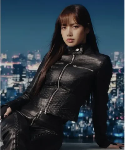 Spring 2026 Lisa Black Leather Jacket