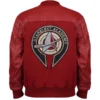 Darem Reymi Star Trek Starfleet Academy Season 1 George Hawkins Red Bomber Jacket