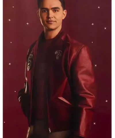 Darem Reymi Star Trek Starfleet Academy S01 Red Bomber Jacket