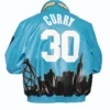 NBA All Star Weekend 2026 Stephen Curry Jeff Hamilton Leather Jacket