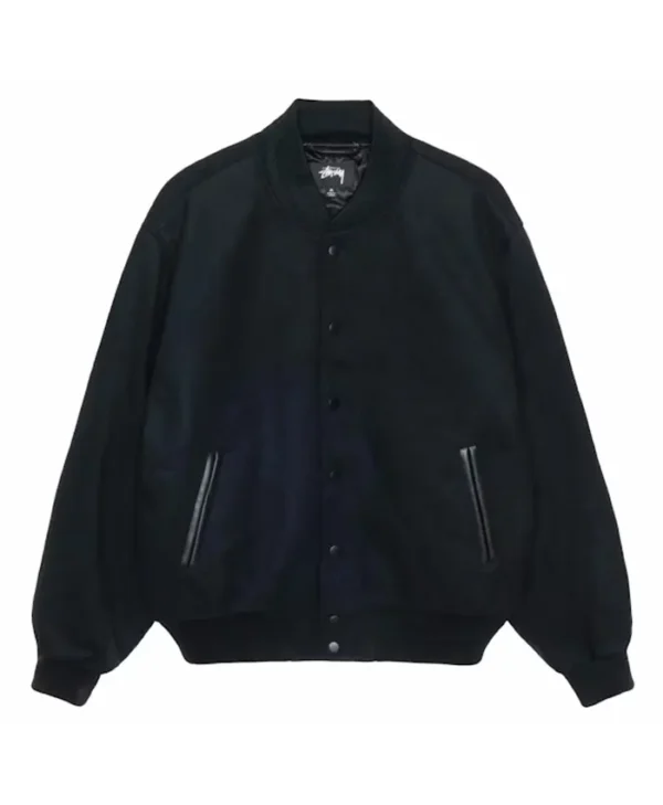 Stussy Sport Melton Varsity Jacket - Las Vegas Jacket