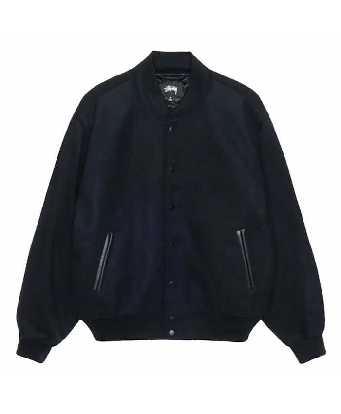 Stussy Sport Melton Varsity Jacket - Las Vegas Jacket