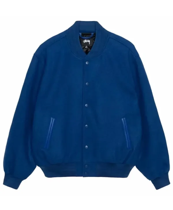 Stussy Sport Melton Varsity Jacket - Las Vegas Jacket