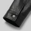 Stylish slim-fit leather jacket for men, combining elegance and rugged appeal