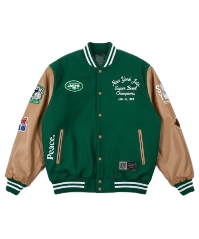 Super Bowl 1969 New York Jets vs Baltimore Colts Varsity Jacket