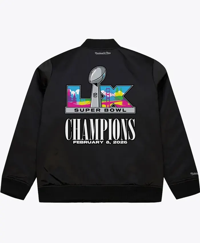 Super Bowl LX Champions Seattle Seahawks Bomber Jacket