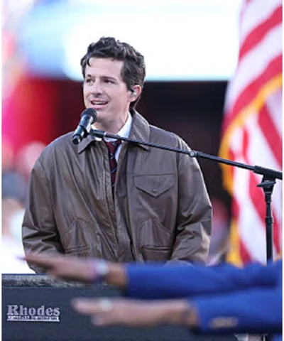 Super Bowl LX Charlie Puth Leather Jacket