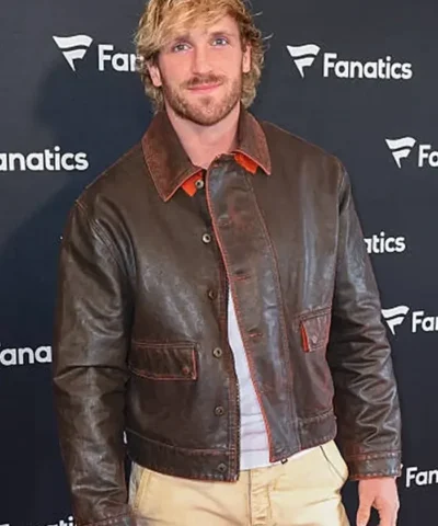 Super Bowl LX Logan Paul Leather Jacket