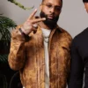Super Bowl LX Odell Beckham Jr. Leather Jacket