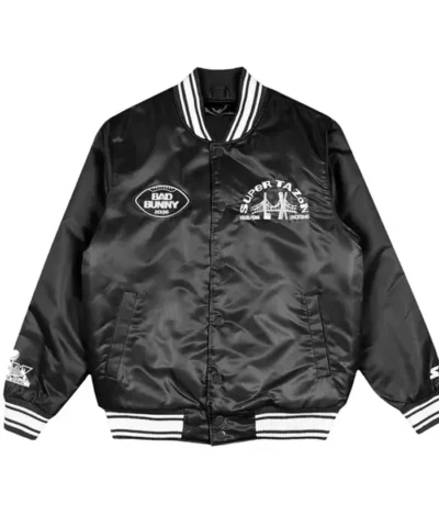 Super Tazón x Bad Bunny Black Starter Jacket