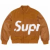 Supreme Big Logo Chenille Varsity Jacket