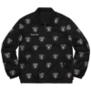 Supreme NFL x Raiders x '47 Embroidered Harrington Jacket
