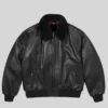 Supreme Schott Shearling Collar Bomber Jacket