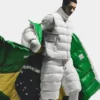 Team Brazil Olympics 2026 Opening Ceremony White Vest
