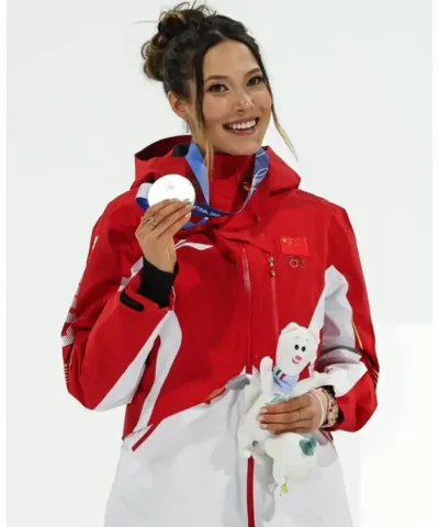 Eileen Gu Ailing Team China Milano Cortina 2026 Winter Olympics Jacket