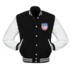 Team USA Cricket Varsity Black and White Jacket