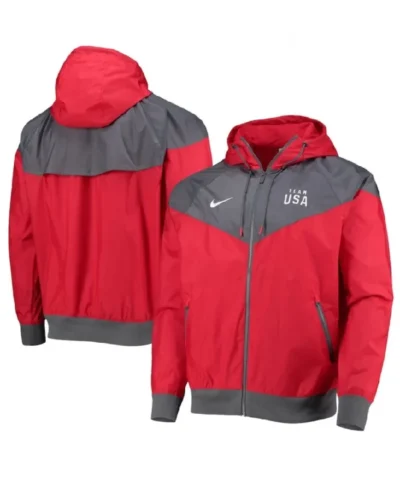 Team USA Windrunner Full-Zip 2026 Hoodie