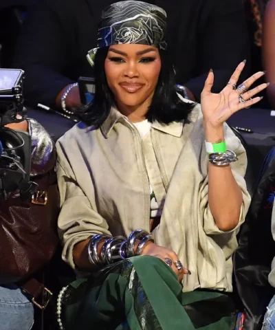 Teyana Taylor NBA All-Star Game Jacket