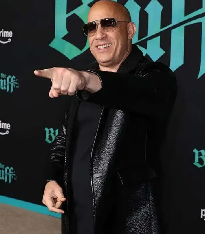 The Bluff 2026 Vin Diesel Leather Coat