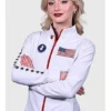 The Duck Amber Glenn Team USA White Jacket