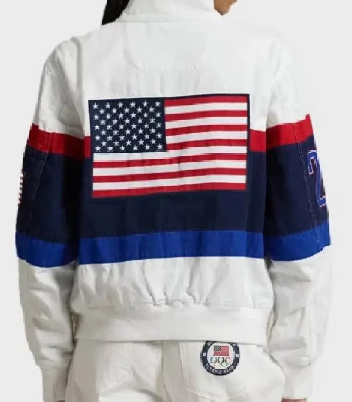 The Today Show Suni Lee White Team USA Jackets