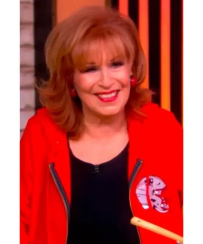The View 2026 Joy Behar New England Patriots Helmet Hoodie