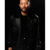 The Voice Season 29 John Legend Shearling Leather Jacket