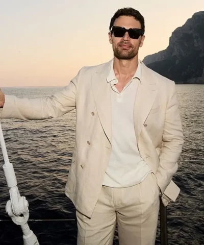 Fuze Theo James White Blazer