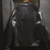 Through the Eras Black Varsity Jacket