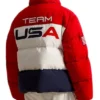 Today Show Dylan Dreyer Team USA Puffer Jacket