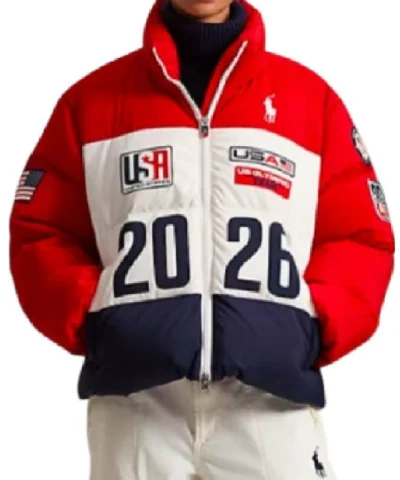 Alternative view of The Today Show Dylan Dreyer Team USA Puffer Jacket
