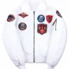 Top Gun White Jacket