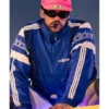 Tour Bad Bunny Blue Adidas Track Jacket