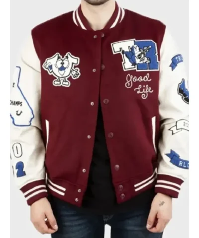 True Religion Letterman Jacket