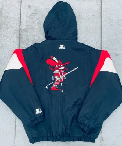 UNLV Runnin Rebels 90’s Breakaway Navy Pullovr Jacket