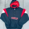 UNLV Runnin Rebels 90’s Breakaway Navy Pullover Jacket