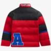 USA Red Puffer Jacket