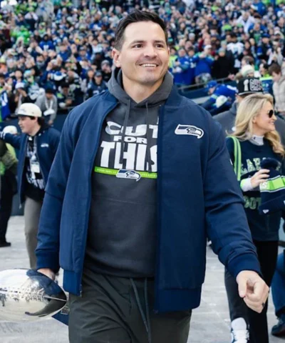 CoachMikeMacdonaldSeahawksParade2026Jacket