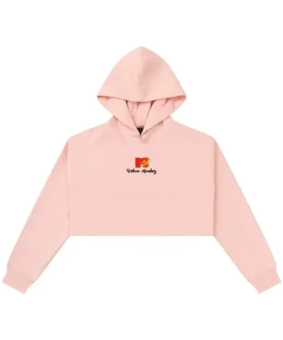 Urban Monkey Cropped Hoodie