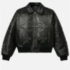 VIVET Cross Leather Jacket