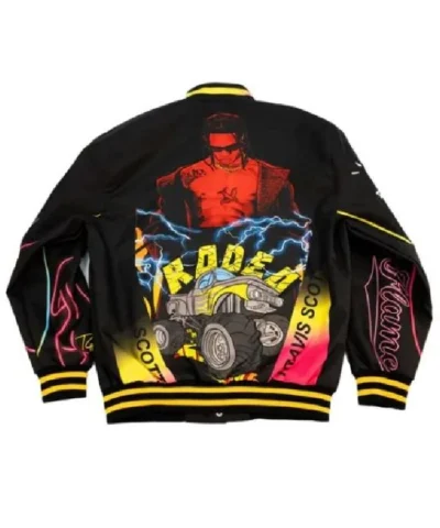 Vegas Travis Scott Racing Printed Jacket