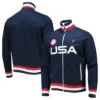 Villagewear Full-Zip 2026 Team USA Track Navy Blue Jacket