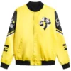 WWE CM Punk GTS Yellow Bomber Jacket