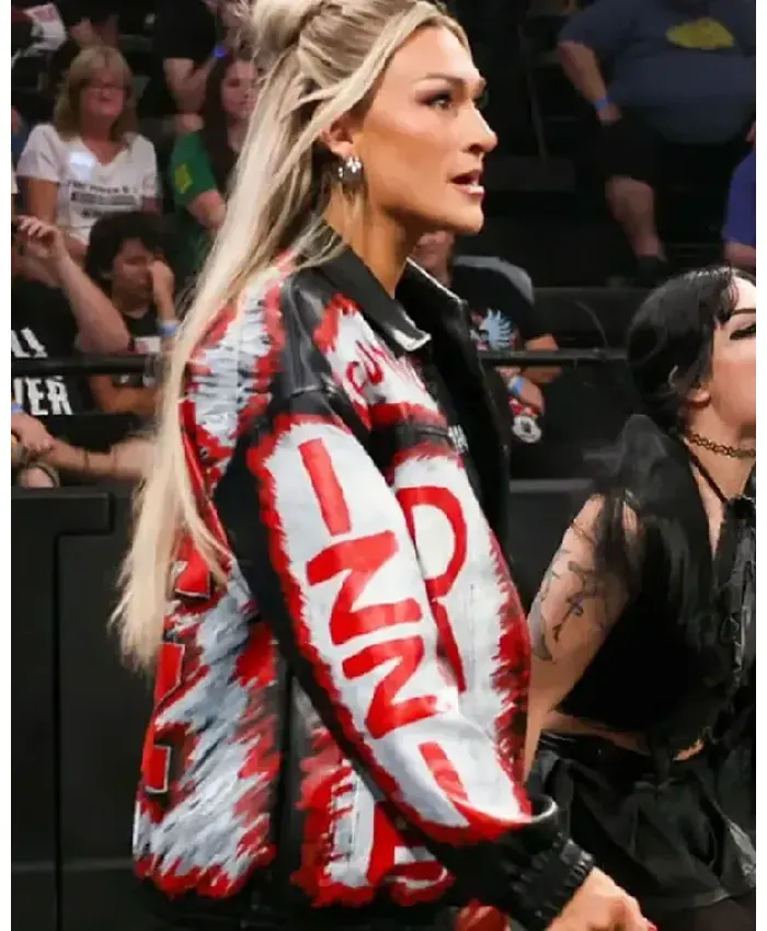 WWE NXT Izzi Dame Over Leather Jacket