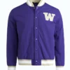 Washington Huskies Devils Purple Coaches Dugout Jacket