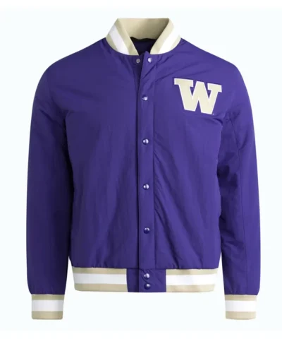 Washington Huskies Devils Purple Coaches Dugout Jacket