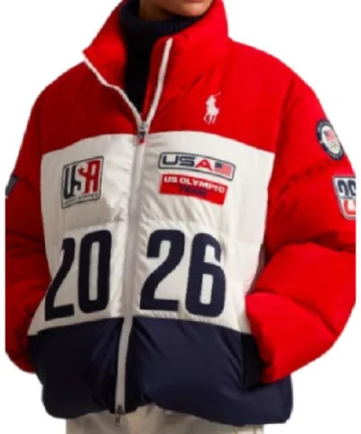 Weinberg-Hughes The Today Show Red Team USA Jacket