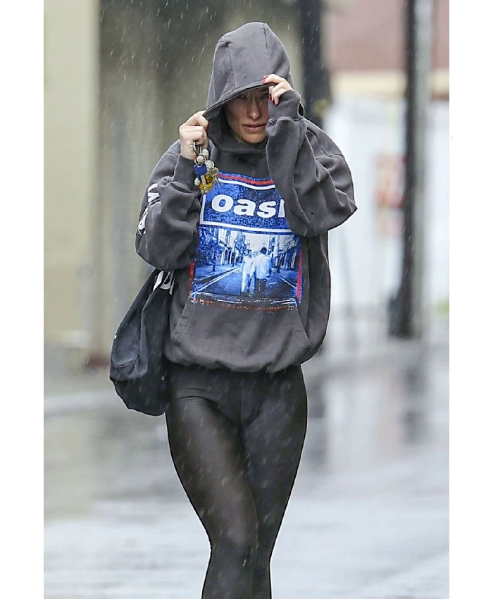 Olivia Wilde Oversized Oasis Hoodie - Image 2