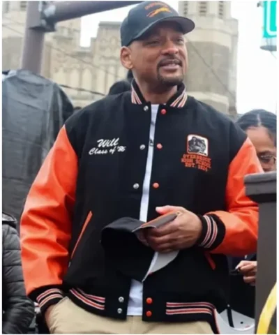 Will Smith Renaming Ceremony Varsity Jacket